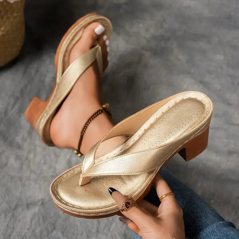 Eva™ – Orthopedic Heeled Slippers