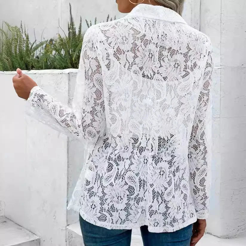 Ivy | Elegant Lace Blazer