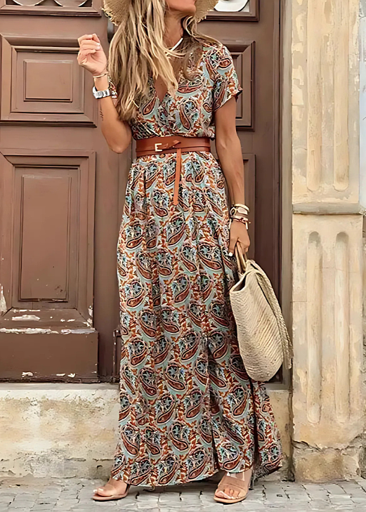 Sybella™ | Flowy Boho Maxi Dress