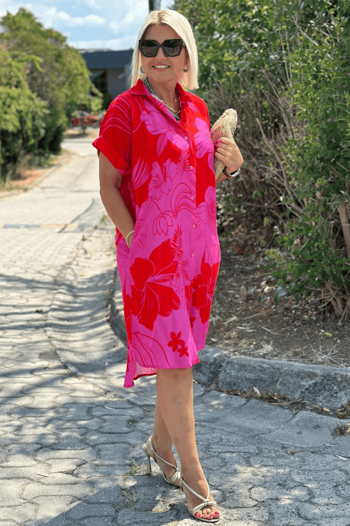 Mykele – Floral print dress