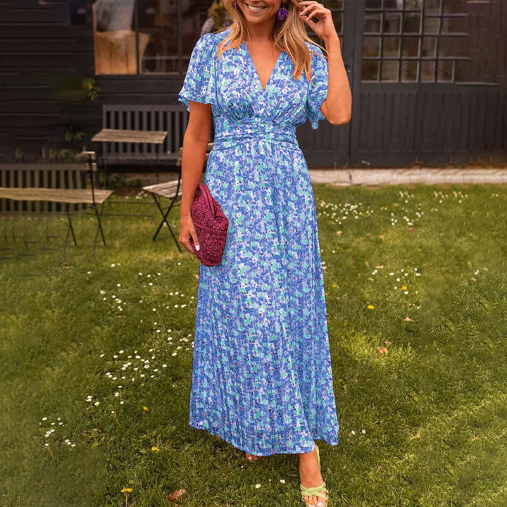 Emma - Classic V-Neck Dress